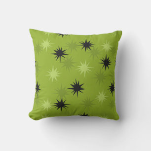 Almofada Para Ambientes Externos Travesseiro exterior verde atômico de Starbursts