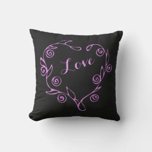 Almofada Para Ambientes Externos Travesseiro Reversible Heart
