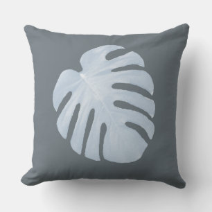 Almofada Para Ambientes Externos Travesseiro tropical azul