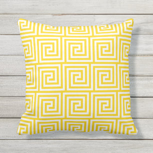 Almofada Para Ambientes Externos Travesseiros ao ar livre amarelo sunshine Padrão