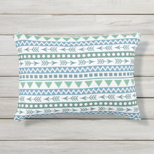 Almofada Para Ambientes Externos Travesseiros decorativos astecas do teste padrão
