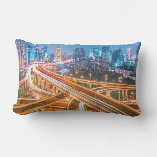 Almofada Para Ambientes Externos Travesseiros decorativos Shanghai Overpass 2 (Frente)