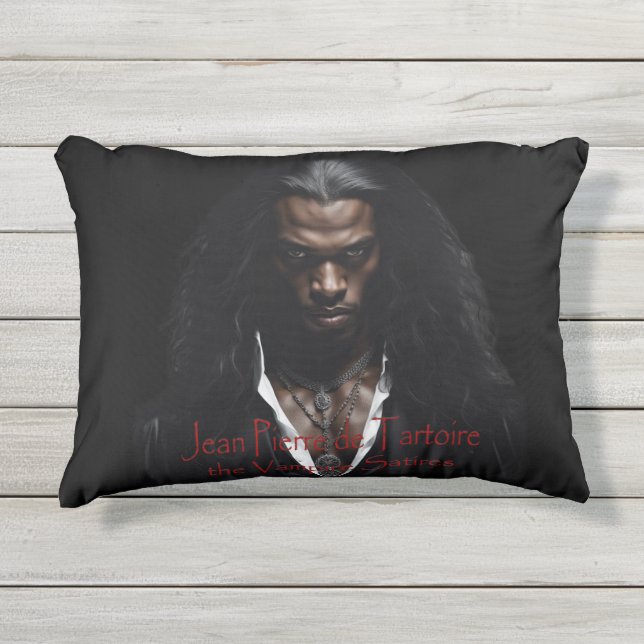 Almofada Para Ambientes Externos Vampiro Satires Cobrir Art (Frente)