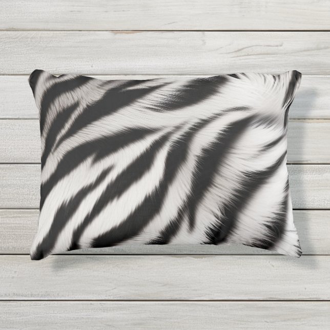 Almofada Para Ambientes Externos Zebra e Leopardo (Frente)