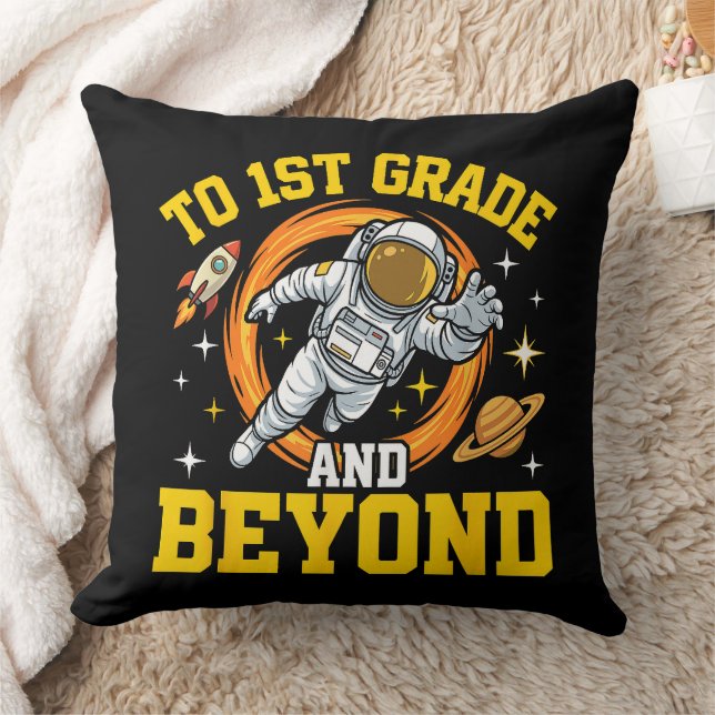 Almofada para o 1º ano e além Aluno Astronauta (Cobertor)