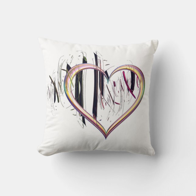 Almofada Para o coração ser um verdadeiro Travesseiro decor (Frente)