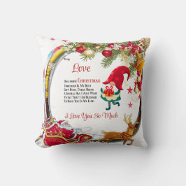 Almofada Para o meu Amor Mais um Natal juntos