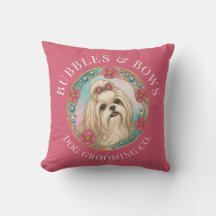 Almofada para Salão de Embelezamento de Shih Tzu |
