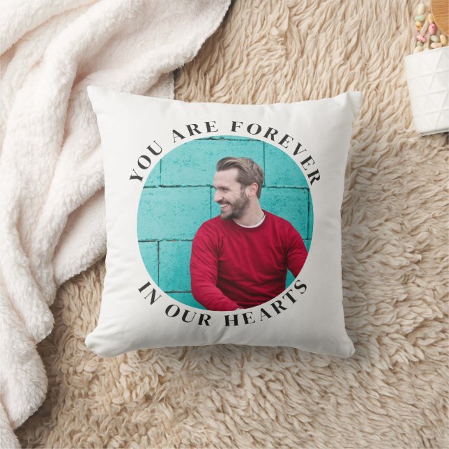 Almofada Para Sempre Em Nossos Corações, Foto Simples De Ke (Cobertor)