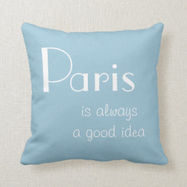 Almofada Paris é sempre uma boa ideia