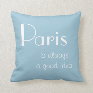 Almofada Paris é sempre uma boa ideia