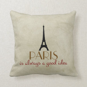 Almofada Paris é sempre uma boa ideia