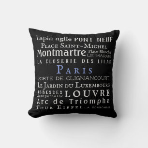 Almofada Paris e seus marcos