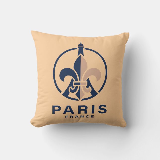 Almofada Paris França Europa (Frente)