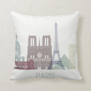 Almofada Paris Skyline