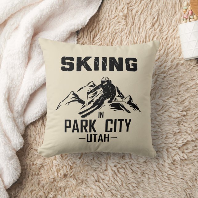Almofada Park City Utah (Cobertor)