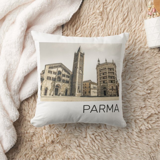 Almofada Parma Emilia Romagna Piazza Del Duomo Itália (Cobertor)