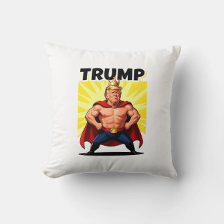 Almofada Parodic Superhero Trump Caricature