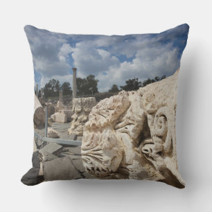 Almofada Parque Nacional Beit She-An, ruínas da era romana