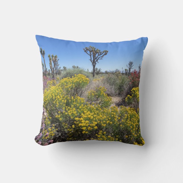 Almofada Parque Nacional Joshua Tree Em Bloom (Frente)
