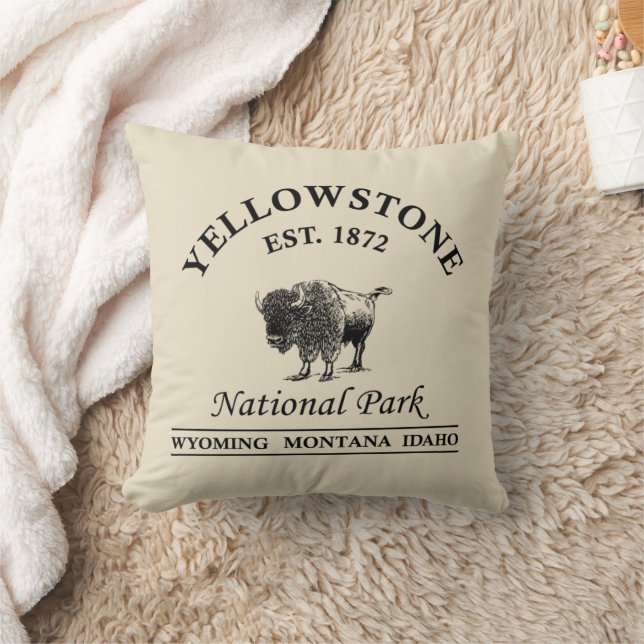 Almofada Parque Nacional Yellowstone (Cobertor)