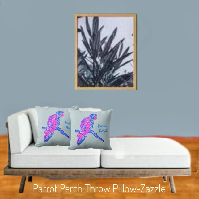 Almofada Parrot Perch (Criador carregado)