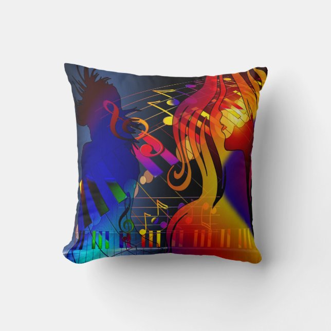 Almofada Party girl com travesseiro da música (Frente)