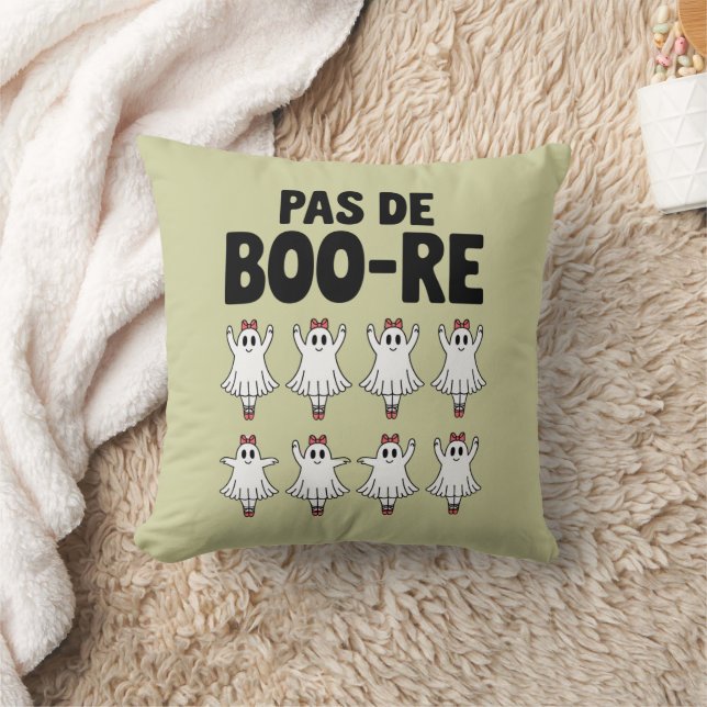 Almofada Pas de Boo-re Ballerina Ghost Halloween Spooky (Cobertor)