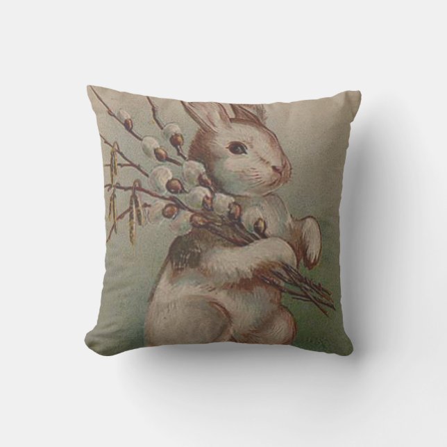 Almofada Páscoa Bunny Pussy Willow (Frente)