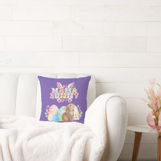 Almofada PÁSCOA coalhada da MAMA Ovos de Fábrica Páscoa de  (Sofá)