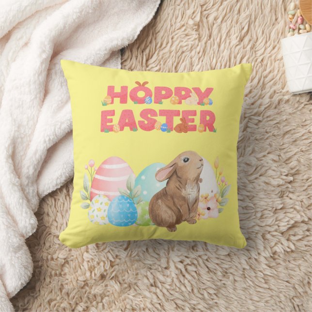 Almofada Páscoa de Ovos do Grupo Hoppy Dia da Páscoa (Cobertor)