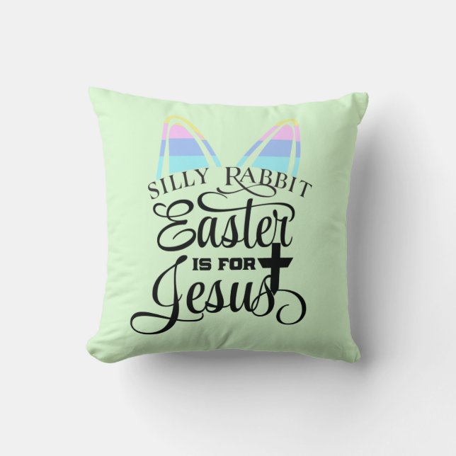 Almofada Páscoa é para Jesus (Frente)