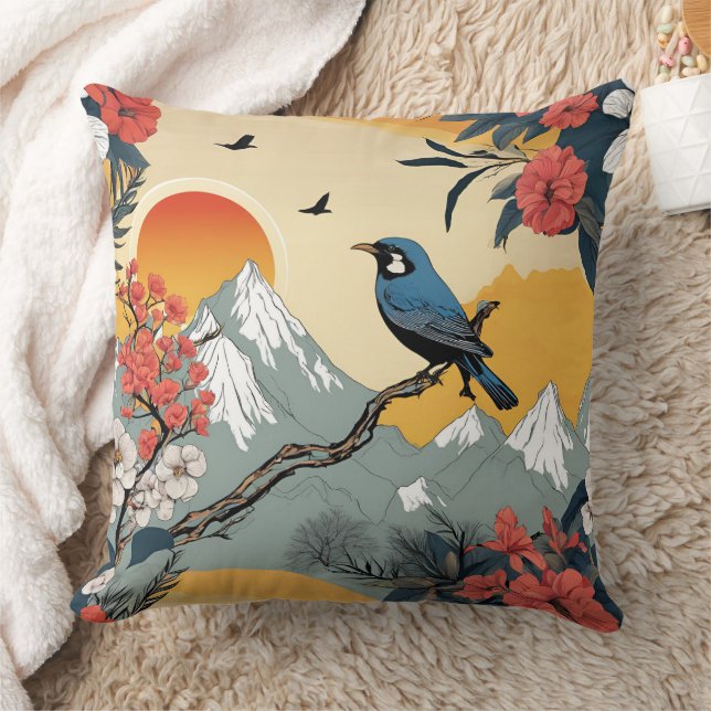 Almofada Pássaro Anormal Grande (Cobertor)