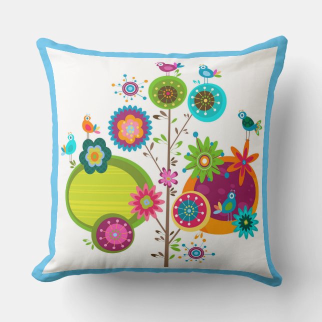 Almofada Pássaro Céu (Frente)