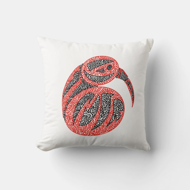 Almofada Pássaro de Kiwi (Frente)