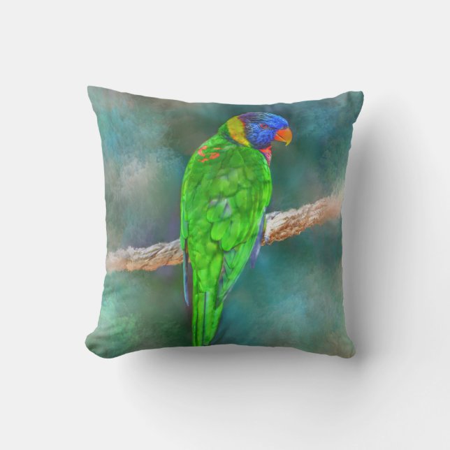 Almofada Pássaro do papagaio 80 (Frente)