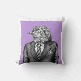 Almofada Pássaro morto em negras (Sumire)