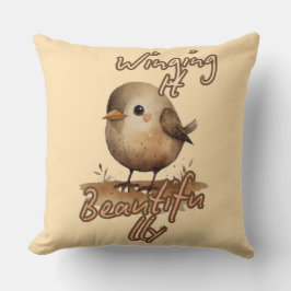 Almofada Pássaro Símico