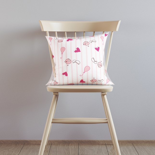 Almofada Pássaros Bons E Amor (Criador carregado)