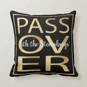 Almofada Passover 16 x 16 Travesseiro Passover Classic Dour