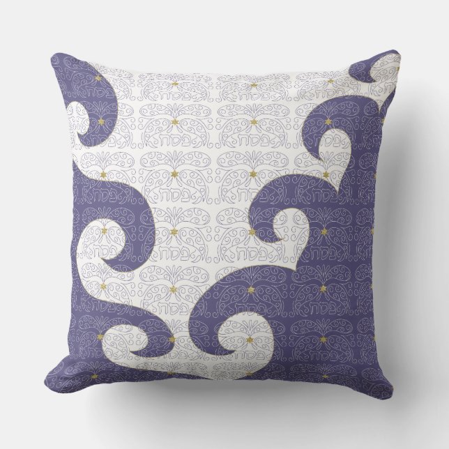 Almofada Passover 20/20" Travesseiro "Lrg/Passover Sea Part (Frente)