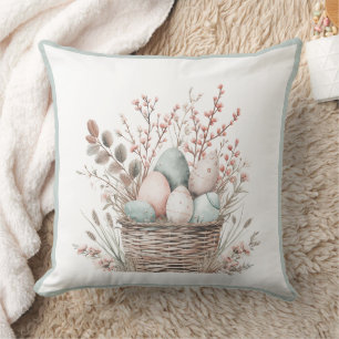 Almofada Pastel Bloom Páscoa Basket Brunch