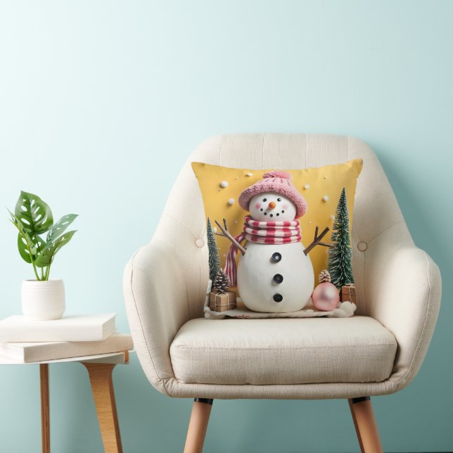 Almofada Pastel Christmas - Throw Pillow (Cadeira)