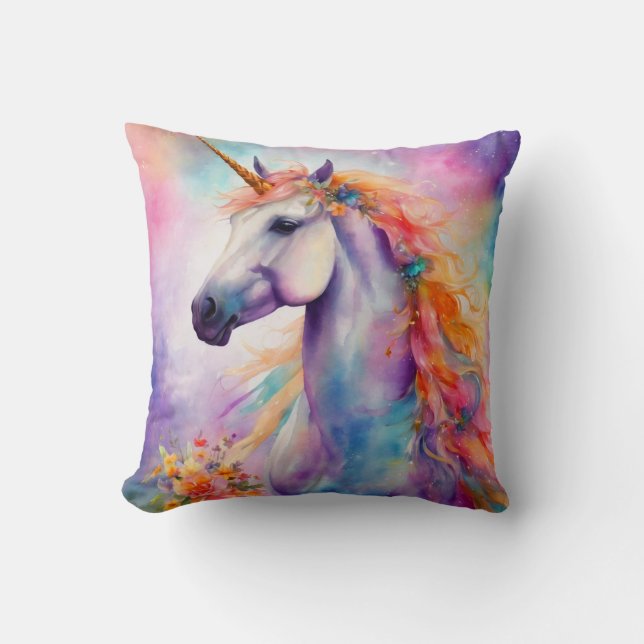 Almofada Pastel Color Unicorn (Frente)