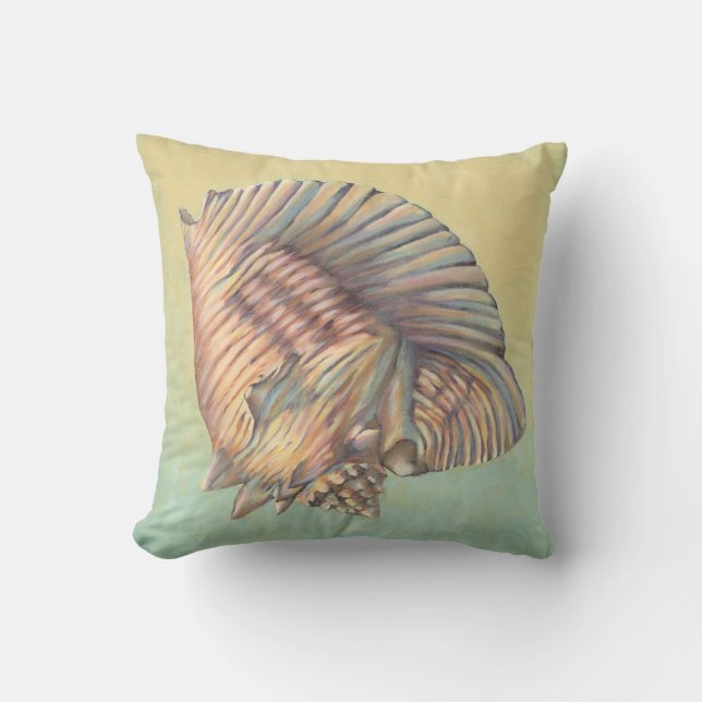 Almofada Pastel Grande Shell de Conch (Frente)