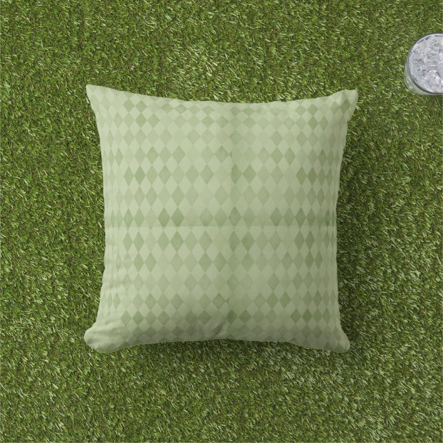 Almofada Pastel Green Diamantes (Grama)