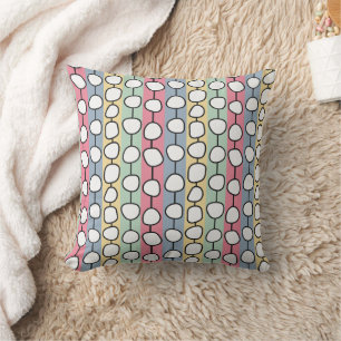 Almofada Pastel MCM Colorida Linhas