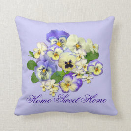 Almofada Pastel Pansies