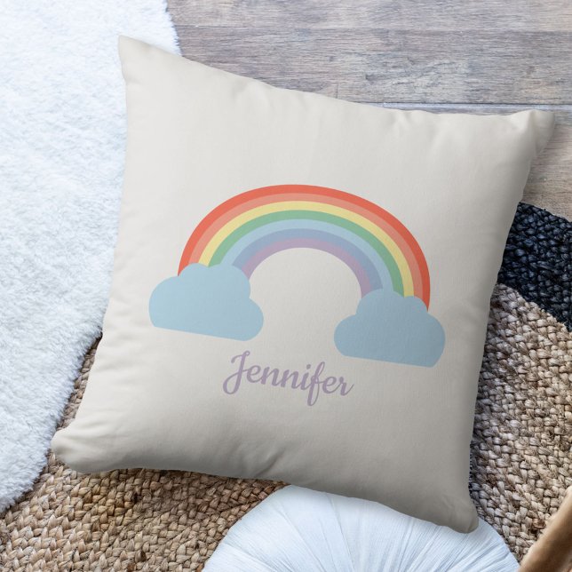 Almofada Pastel Rainbow (Pastel Rainbow Pillow)