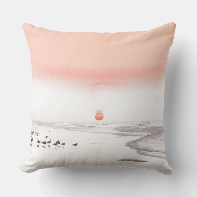 Almofada Pastel Sunrise Com Gaiolas (Frente)